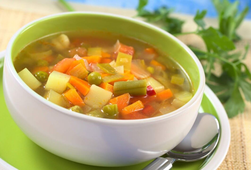 sup sayur pikeun leungitna beurat